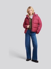 U.S. Polo Assn. Purple Sateen Puffer Jacket - Image 3 of 12