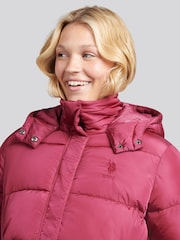 U.S. Polo Assn. Purple Sateen Puffer Jacket - Image 5 of 12