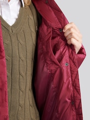 U.S. Polo Assn. Purple Sateen Puffer Jacket - Image 6 of 12
