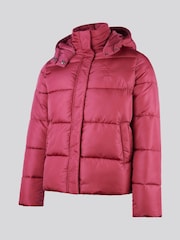 U.S. Polo Assn. Purple Sateen Puffer Jacket - Image 9 of 12