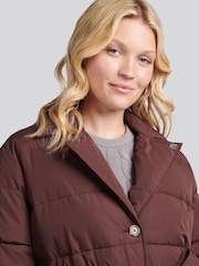 Cromo marrom - U.S. Polo Assn. Puffer Trench Coat - Imagem 3 de 12