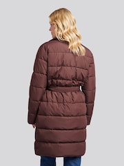 Cromo marrom - U.S. Polo Assn. Puffer Trench Coat - Imagem 5 de 12