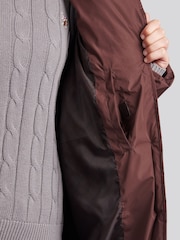 Cromo marrom - U.S. Polo Assn. Puffer Trench Coat - Imagem 6 de 12