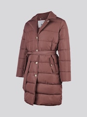 Cromo marrom - U.S. Polo Assn. Puffer Trench Coat - Imagem 8 de 12