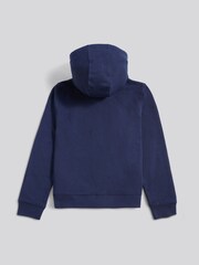 أزرق - U.S. Polo Assn. Womens Double Horsemen Zip Through Sweatshirt - صورة 6 من 7