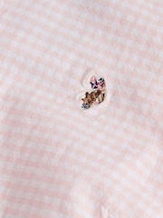 U.S. Polo Assn. Pink Classic Fit Gingham Shirt - Image 10 of 10