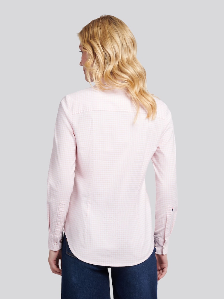U.S. Polo Assn. Pink Classic Fit Gingham Shirt - Image 2 of 10