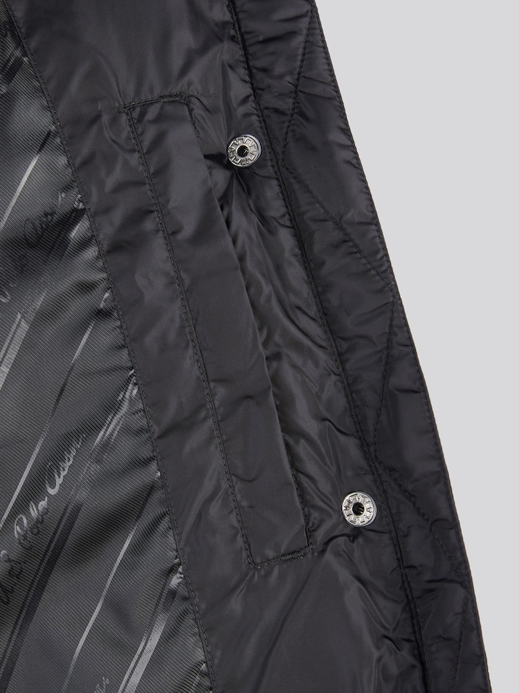 U.S. Polo Assn. Black Sateen Puffer Jacket - Image 11 of 11 U.S. Polo Assn. Black Sateen Puffer Jacket - Image 11 of 11
