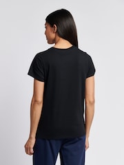 U.S. Polo Assn Black Crew Neck Pocket T-Shirt - Image 4 of 7