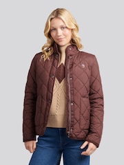 U.S. Polo Assn. Brown Lightweight Quilted Jacket - Image 1 of 11