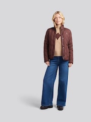 U.S. Polo Assn. Brown Lightweight Quilted Jacket - Image 3 of 11