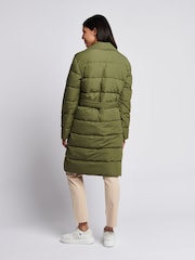 Verde - U.S. Polo Assn. Puffer Trench Coat - Imagem 2 de 12