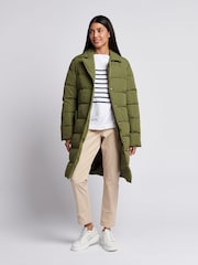 Verde - U.S. Polo Assn. Puffer Trench Coat - Imagem 3 de 12