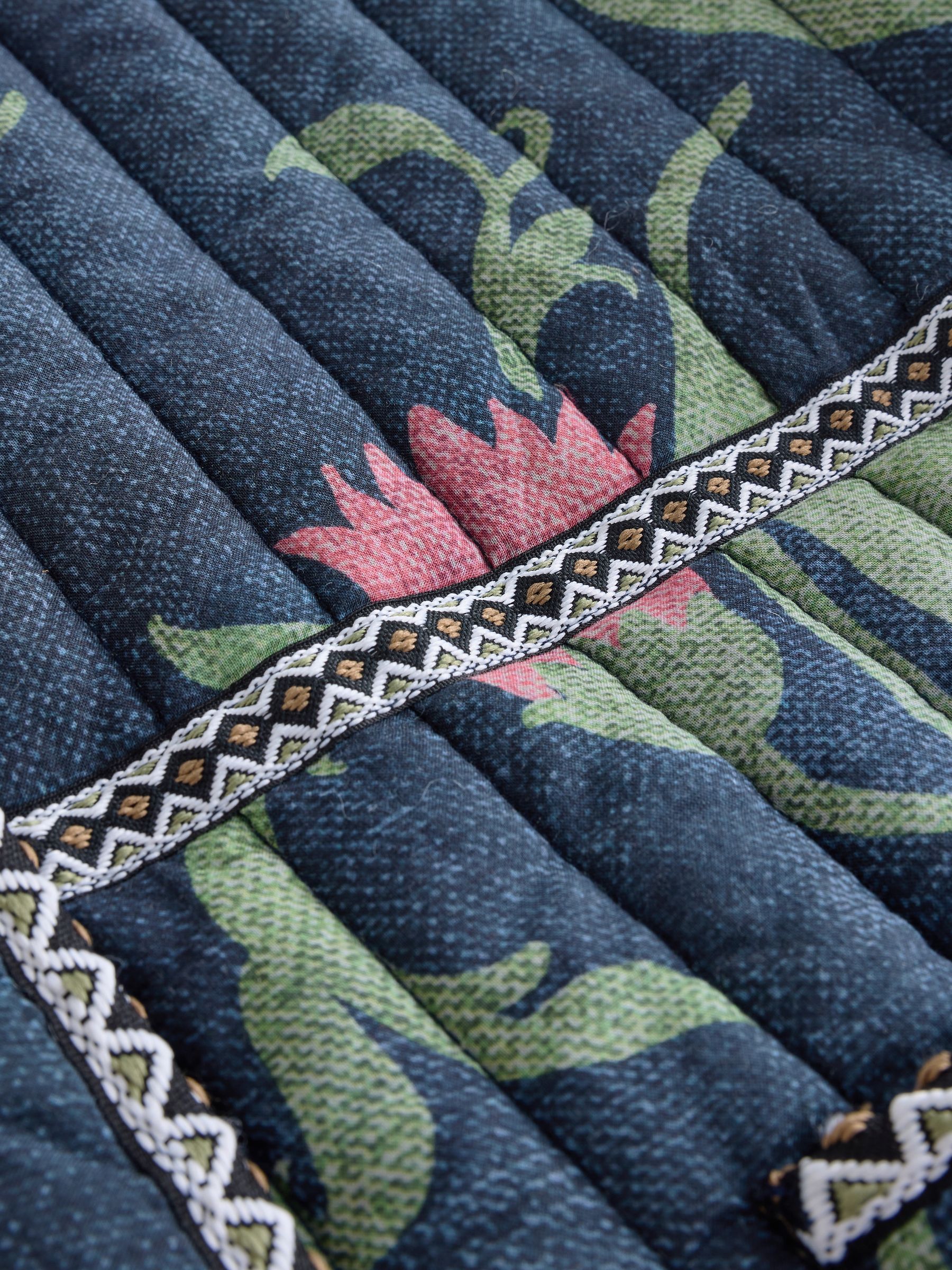 Buy Navy Blue National Trust x Next Reversible Quilted Jacket from