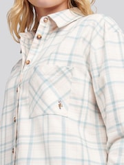 U.S. Polo Assn. Natural Herringbone Check Pocketed Shirt - Image 3 of 8