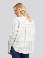 U.S. Polo Assn. Natural Herringbone Check Pocketed Shirt - Image 5 of 8