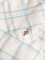 U.S. Polo Assn. Natural Herringbone Check Pocketed Shirt - Image 8 of 8