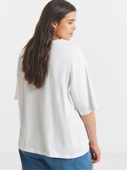 Simply Be Pink Oversized Graphic T-Shirts 2 Pack - Image 3 of 6