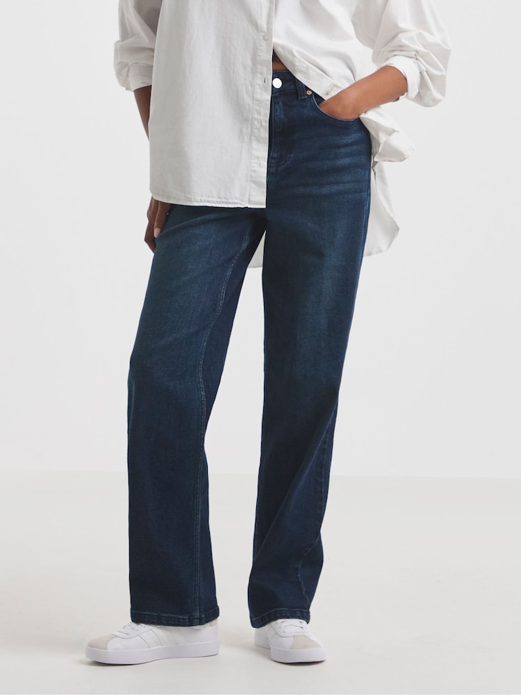 Simply Be Blue 99/1 Relaxed Straight Jeans - Image 4 of 4