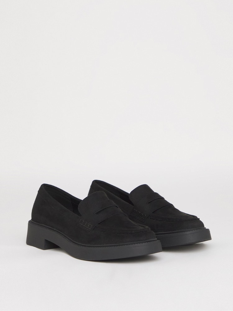 Simply Be Soft Black Wide Fit Chunky Mary Jane Shoes - Image 2 of 4