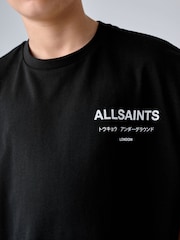smALLSAINTS Black Underground Oversized Crew Neck Sleeveless T-Shirt - Image 4 of 9