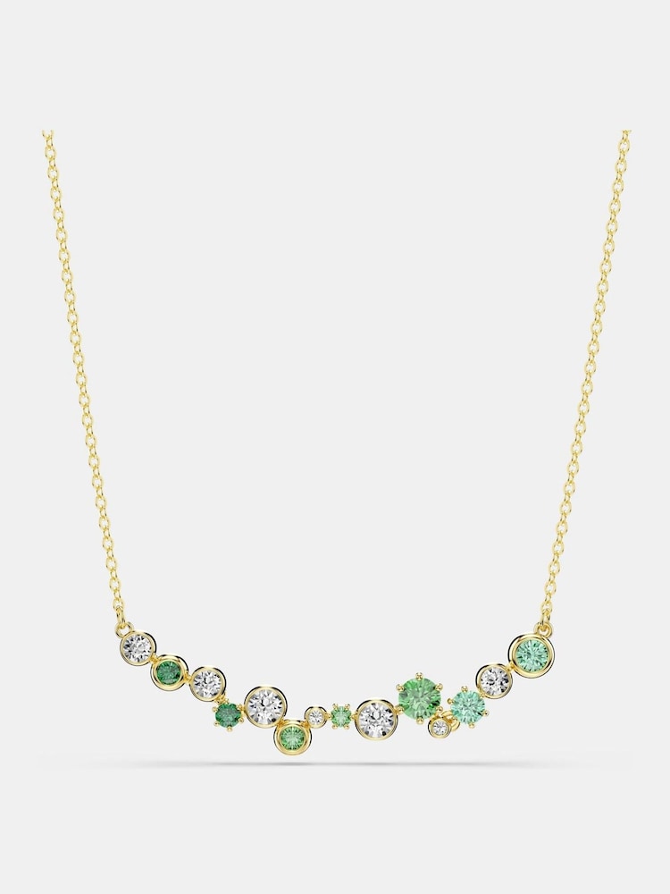 Swarovski Gold Tone Mixed Cuts Constella necklace - Imagen 1 de 6