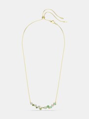 Swarovski Gold Tone Mixed Cuts Constella necklace - Imagen 2 de 6