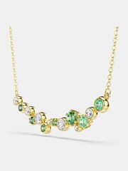 Swarovski Gold Tone Mixed Cuts Constella necklace - Imagen 3 de 6