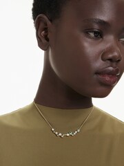 Swarovski Gold Tone Mixed Cuts Constella necklace - Imagen 6 de 6