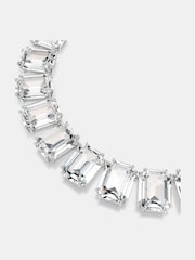 Swarovski Rhodium Plated Octagon Cut Millenia Tennis Necklace - Imagen 4 de 7