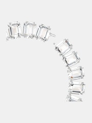 Swarovski Rhodium Plated Octagon Cut Millenia Tennis Necklace - Imagen 5 de 7