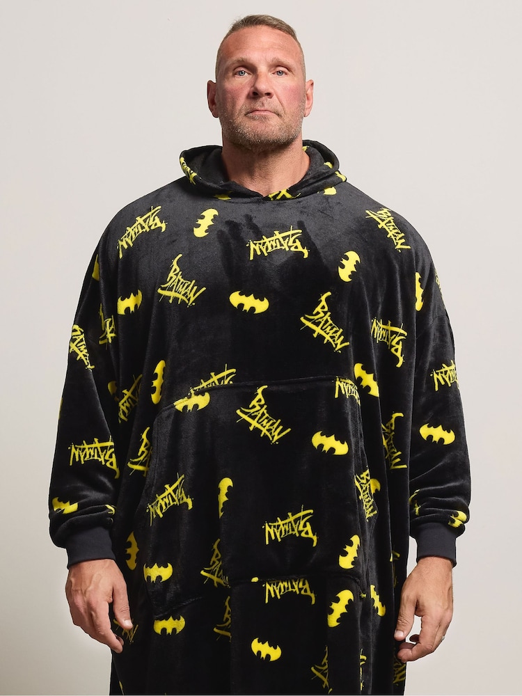 BadRhino Big & Tall Black Blanket Hoodie - Image 1 of 6 BadRhino Big & Tall Black Blanket Hoodie - Image 1 of 6