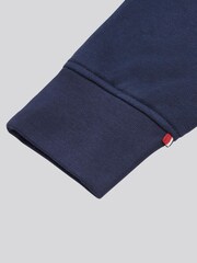 U.S. Polo Assn. Blue Mens Player 3 Zip Hoodie - Image 8 of 9