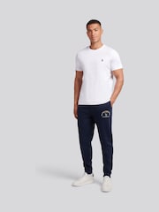 U.S. Polo Assn. Blue Mens Print Graphic Print Sweat Joggers - Image 3 of 7