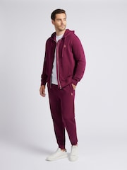 U.S. Polo Assn. Purple Mens Double Horsemen Loopback Joggers - Image 3 of 9
