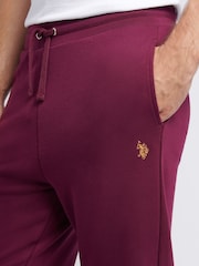 U.S. Polo Assn. Purple Mens Double Horsemen Loopback Joggers - Image 4 of 9