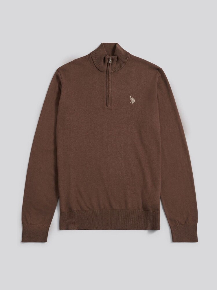 U.S. Polo Assn. Brown Mens Peached Oxford Shirt - Image 1 of 3 U.S. Polo Assn. Brown Mens Peached Oxford Shirt - Image 1 of 3