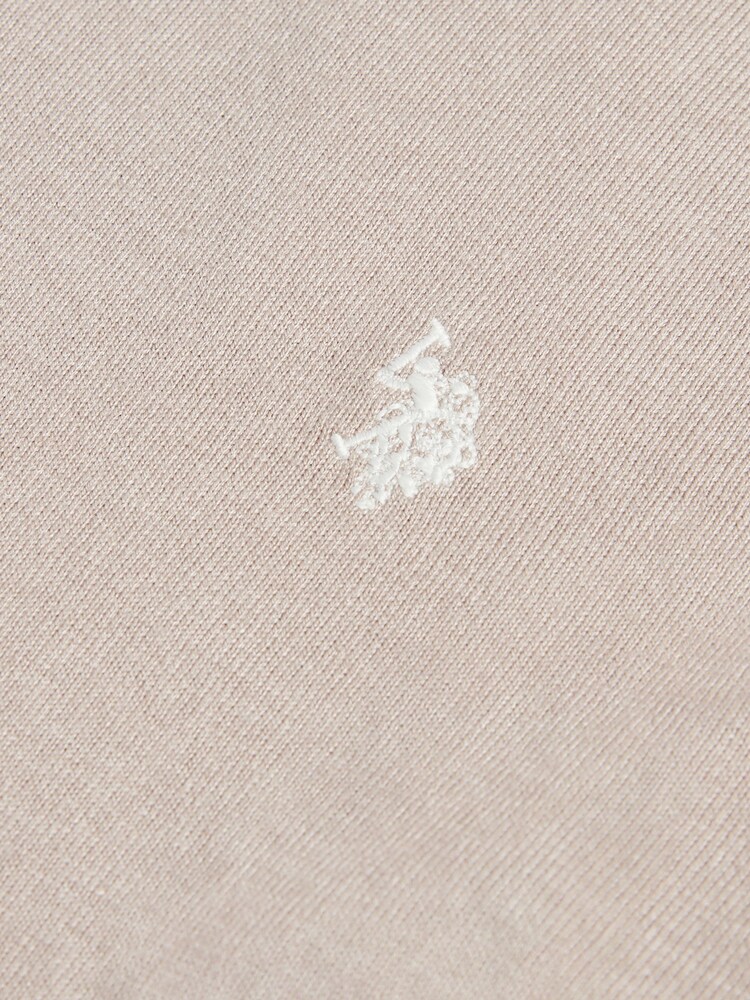 U.S. Polo Assn. Natural Mens Cotton Crew Neck Jumper - Image 7 of 7 U.S. Polo Assn. Natural Mens Cotton Crew Neck Jumper - Image 7 of 7