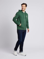 U.S. Polo Assn. Green Mens Player 3 Zip Hoodie - Image 3 of 9