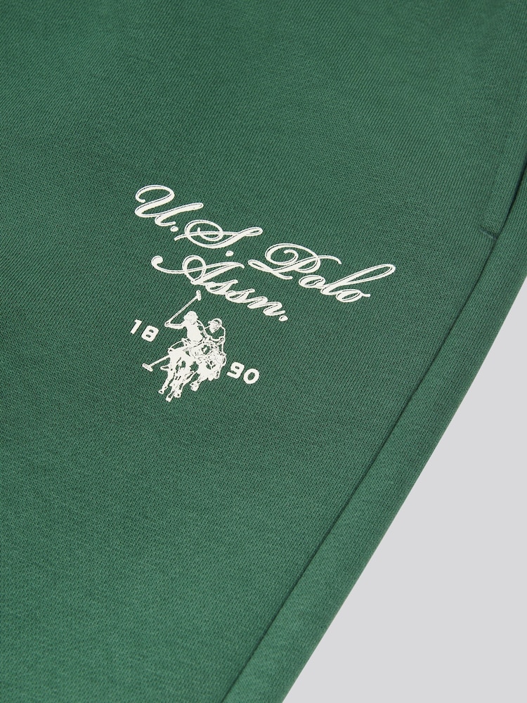 U.S. Polo Assn. Green Mens Tipped Sweat Joggers - Image 7 of 7 U.S. Polo Assn. Green Mens Tipped Sweat Joggers - Image 7 of 7