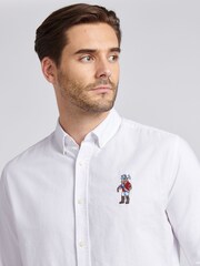 U.S. Polo Assn. White Mens Chuck Oxford Shirt - Image 2 of 8