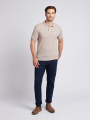 U.S. Polo Assn. Natural Mens Double Horsemen Polo Shirt - Image 3 of 7
