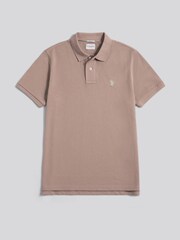 U.S. Polo Assn. Natural Mens Double Horsemen Polo Shirt - Image 5 of 7
