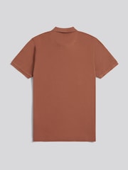 U.S. Polo Assn. Brown Mens Double Horsemen Polo Shirt - Image 6 of 7