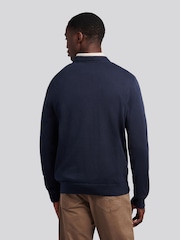 U.S. Polo Assn. Blue Mens Chuck Knit Crew Jumper - Image 2 of 8