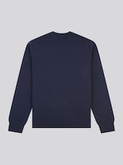 U.S. Polo Assn. Blue Mens Chuck Knit Crew Jumper - Image 7 of 8