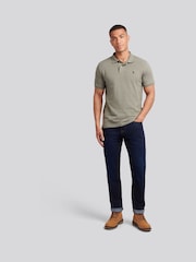 U.S. Polo Assn. Green Mens Double Horsemen Polo Shirt - Image 3 of 7