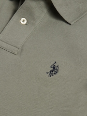 U.S. Polo Assn. Green Mens Double Horsemen Polo Shirt - Image 5 of 7