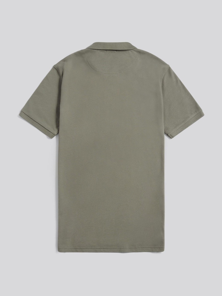 U.S. Polo Assn. Green Mens Double Horsemen Polo Shirt - Image 7 of 7