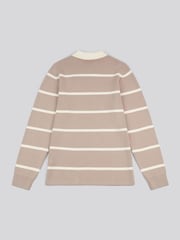 U.S. Polo Assn. Mens Stripe Knit Rugby Shirt - Imagem 8 de 9
